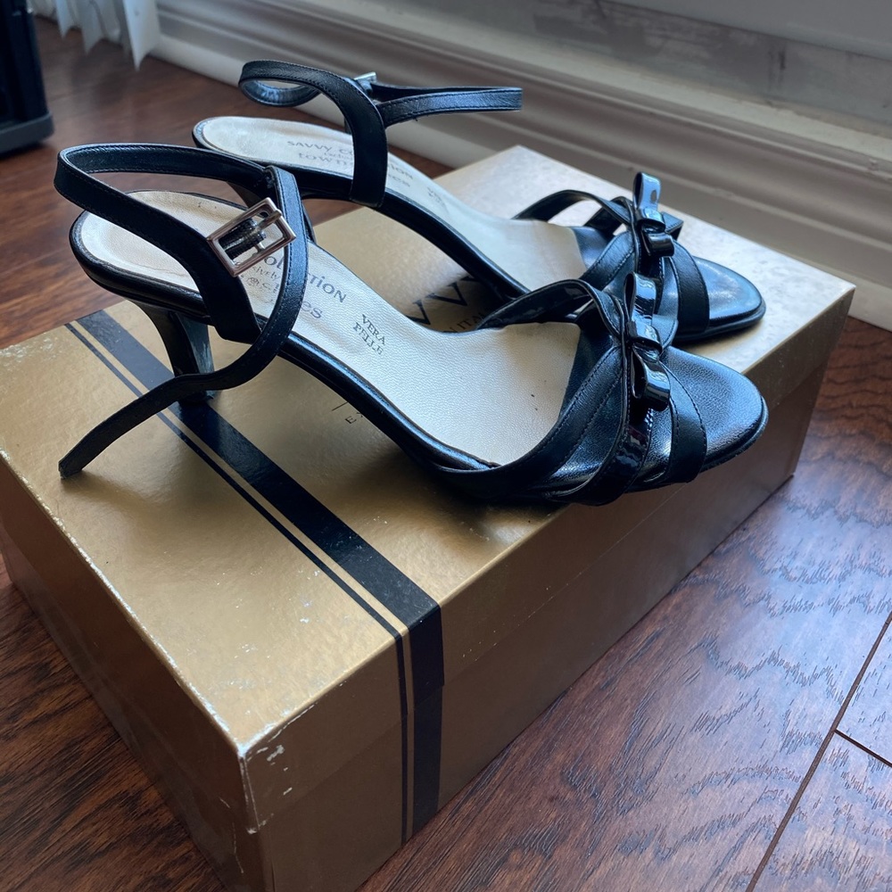 Savvy Collection Town Shoes bow tie high heels